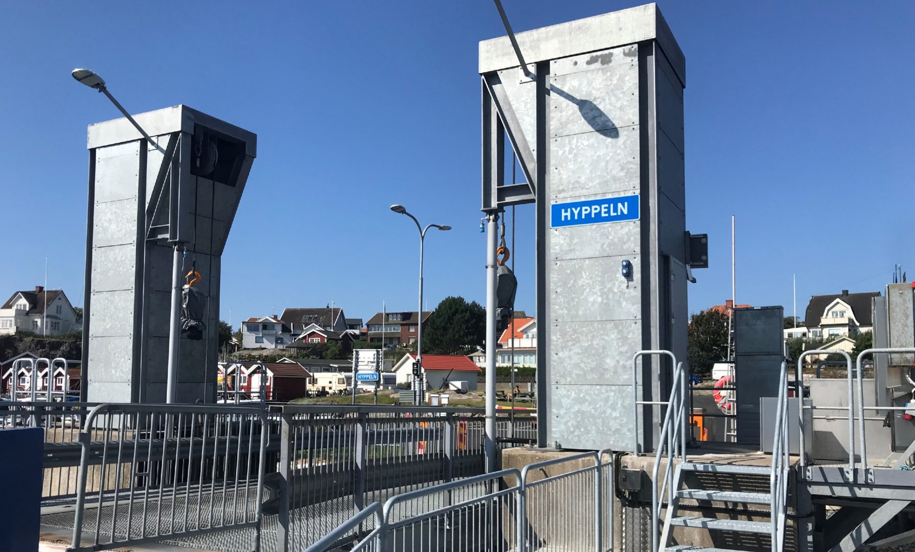 Ramp till färjeläge – Hyppeln